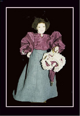 Click here to view closeup of the American Heritage Doll, Jeannine, The Creole Lady